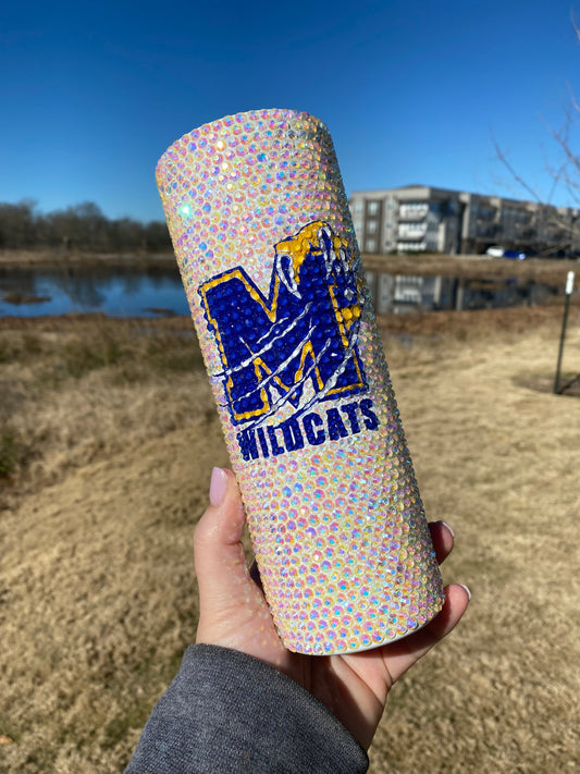 Custom Full Bling 20oz Tumbler